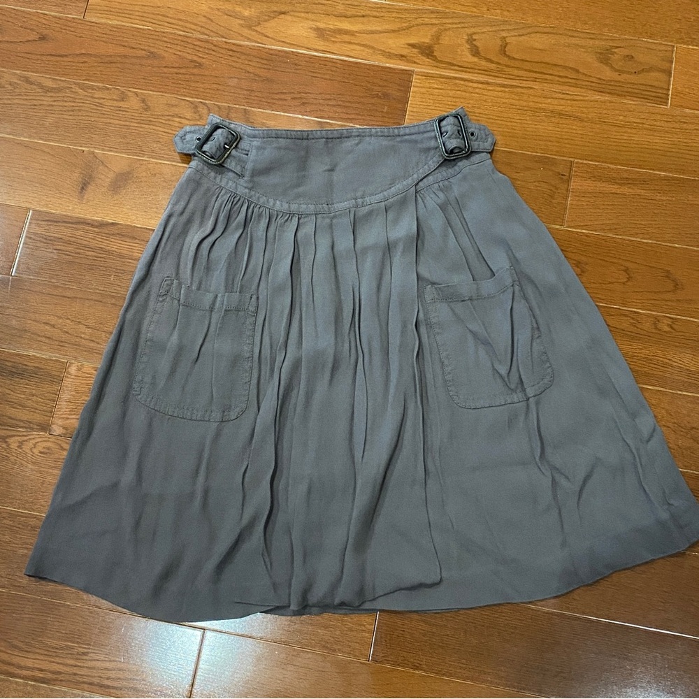 Jigsaw brown-grey skirt 8